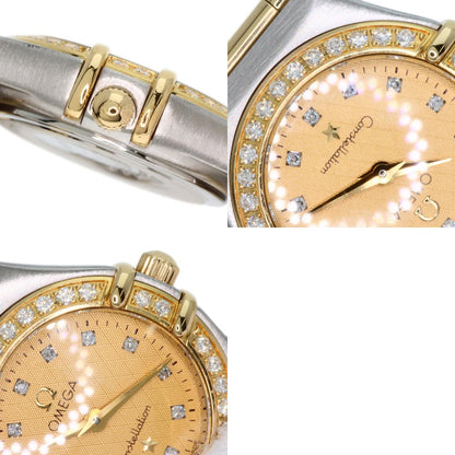 OMEGA Constellation 12P Bezel Diamond Watches 1267.15.00 Stainless Steel/SSxK18YG Ladies