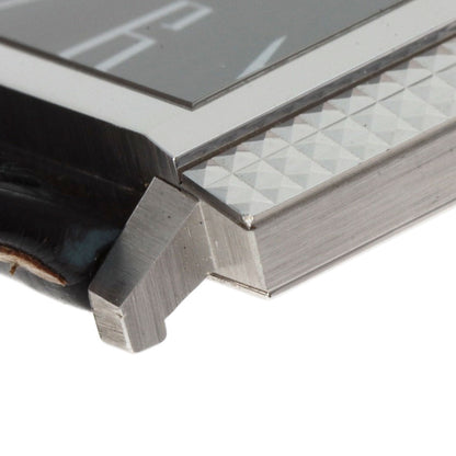 PIAGET Extra Flat Square Watches 90300 K18 White Gold/Leather mens