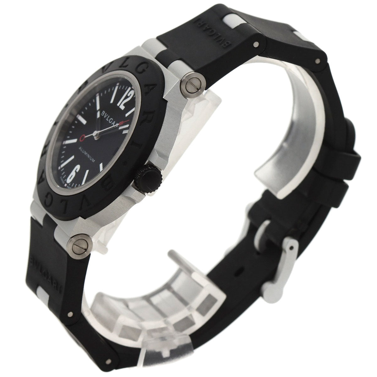 BVLGARI aluminum Watches BB40AT aluminum/Rubber mens