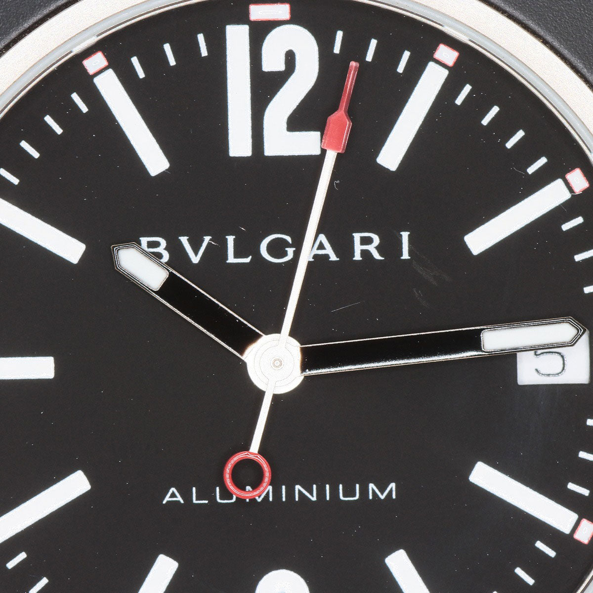 BVLGARI aluminum Watches BB40AT aluminum/Rubber mens