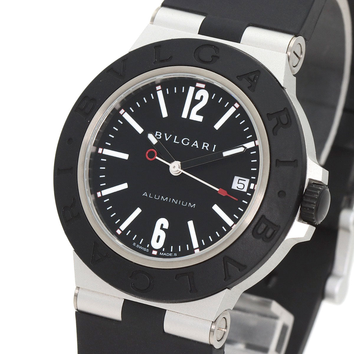 BVLGARI aluminum Watches BB40AT aluminum/Rubber mens