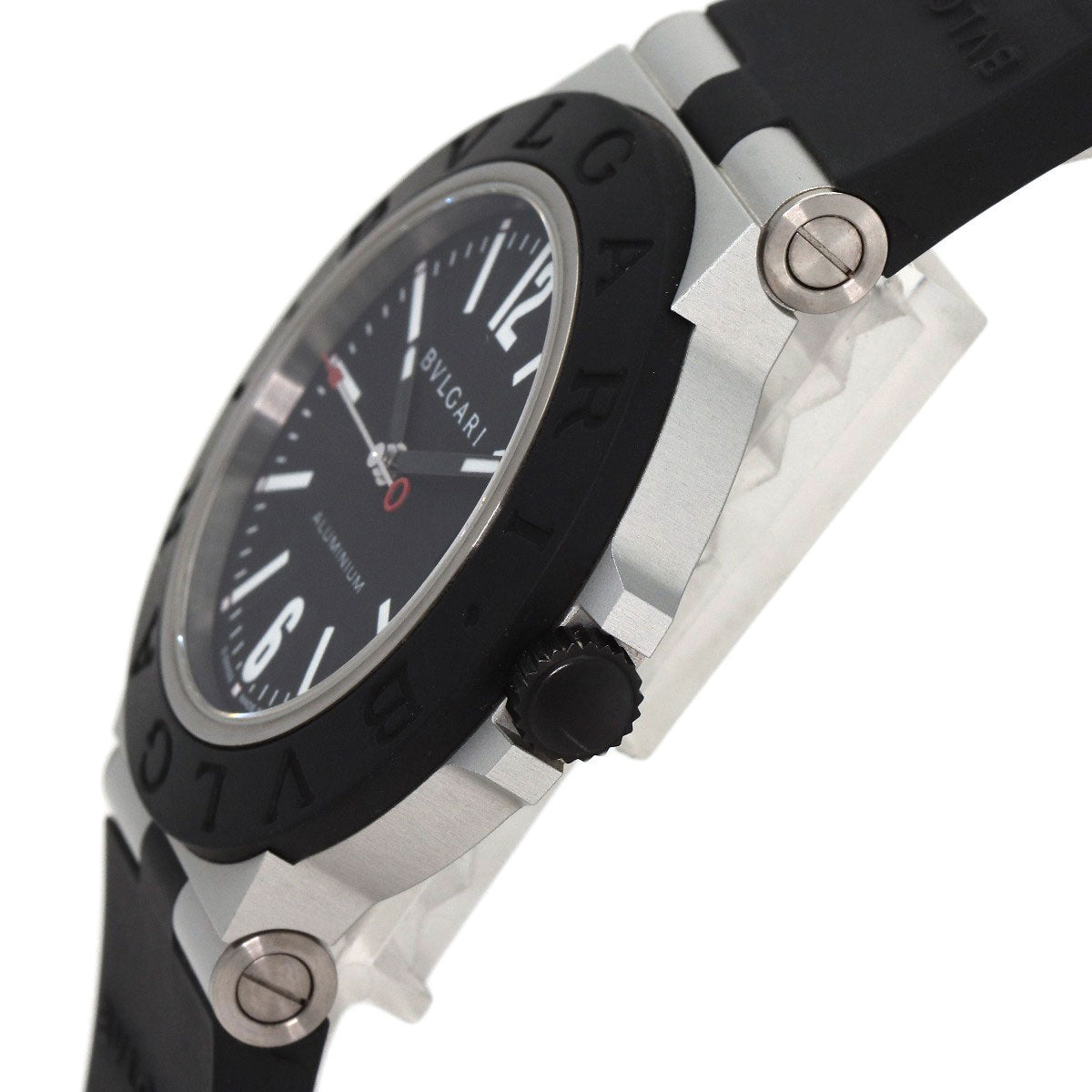 BVLGARI aluminum Watches BB40AT aluminum/Rubber mens