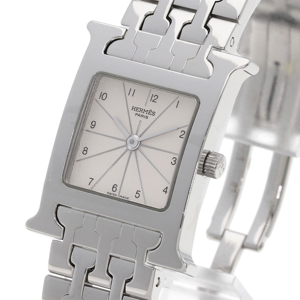 HERMES H watch Watches HH1.120 Stainless Steel/Stainless Steel Ladies