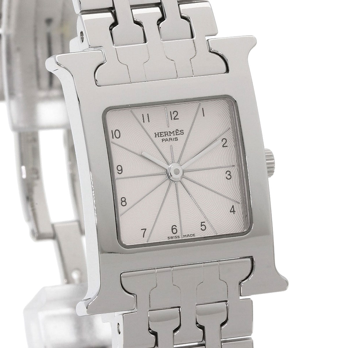 HERMES H watch Watches HH1.120 Stainless Steel/Stainless Steel Ladies