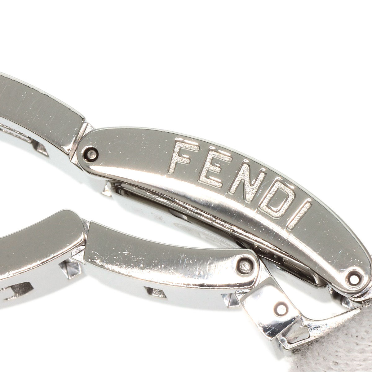 FENDI Square face Watches 3150L Stainless Steel/Stainless Steel Ladies