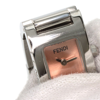 FENDI Square face Watches 3150L Stainless Steel/Stainless Steel Ladies