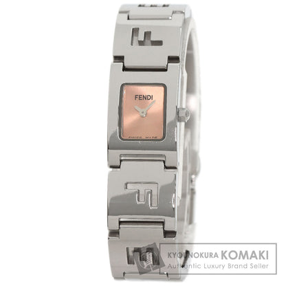 FENDI Square face Watches 3150L Stainless Steel/Stainless Steel Ladies