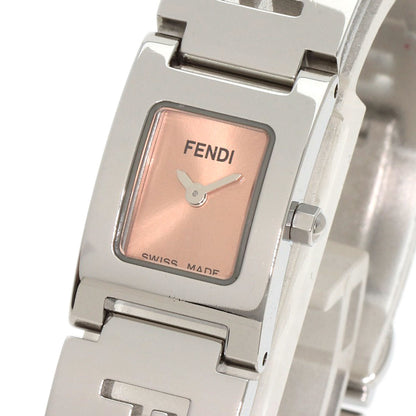 FENDI Square face Watches 3150L Stainless Steel/Stainless Steel Ladies