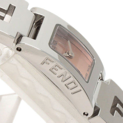 FENDI Square face Watches 3150L Stainless Steel/Stainless Steel Ladies