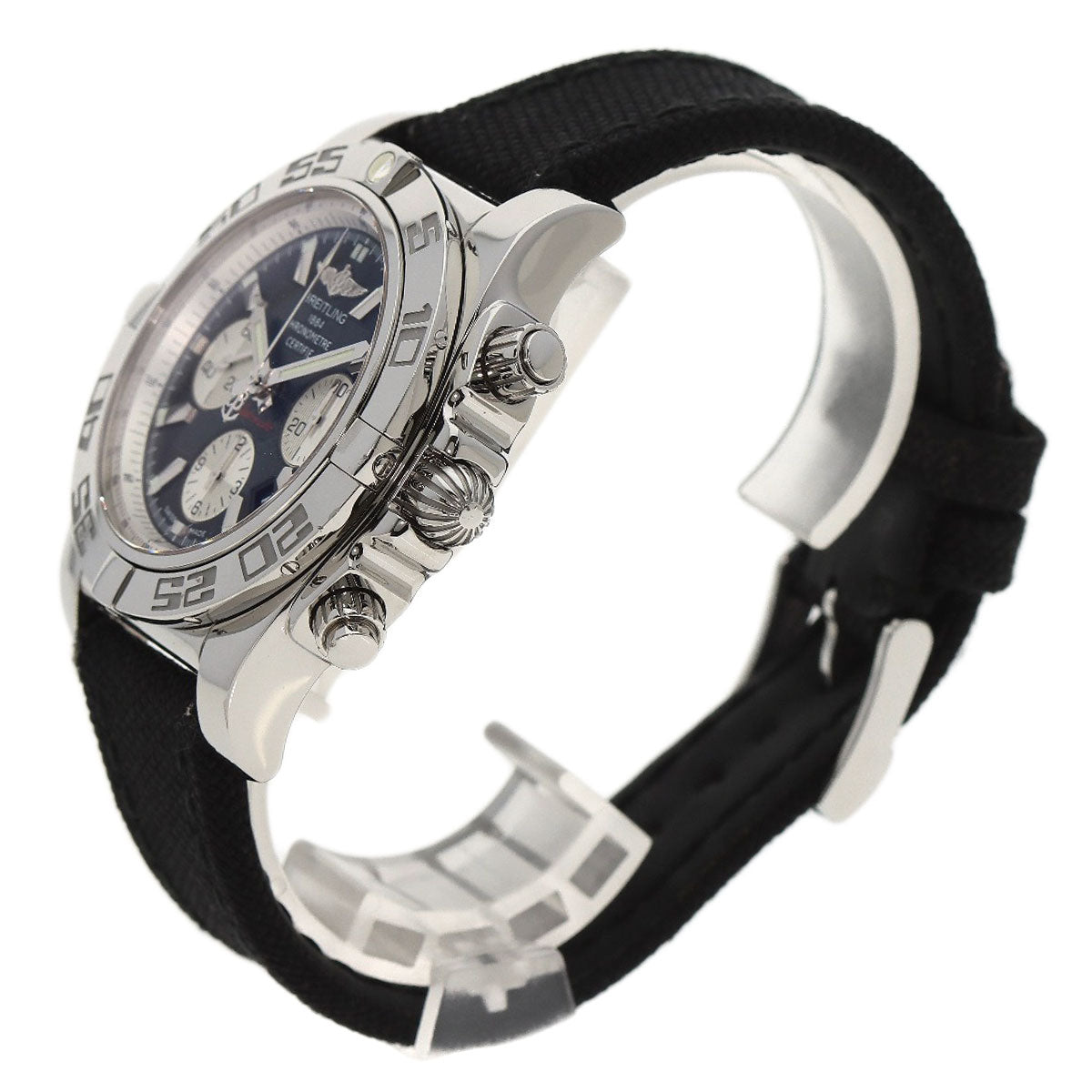 BREITLING Chrono mat 44 Watches AB0110 Stainless Steel/Canvas mens