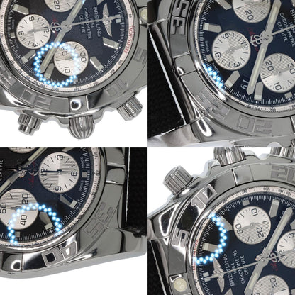 BREITLING Chrono mat 44 Watches AB0110 Stainless Steel/Canvas mens