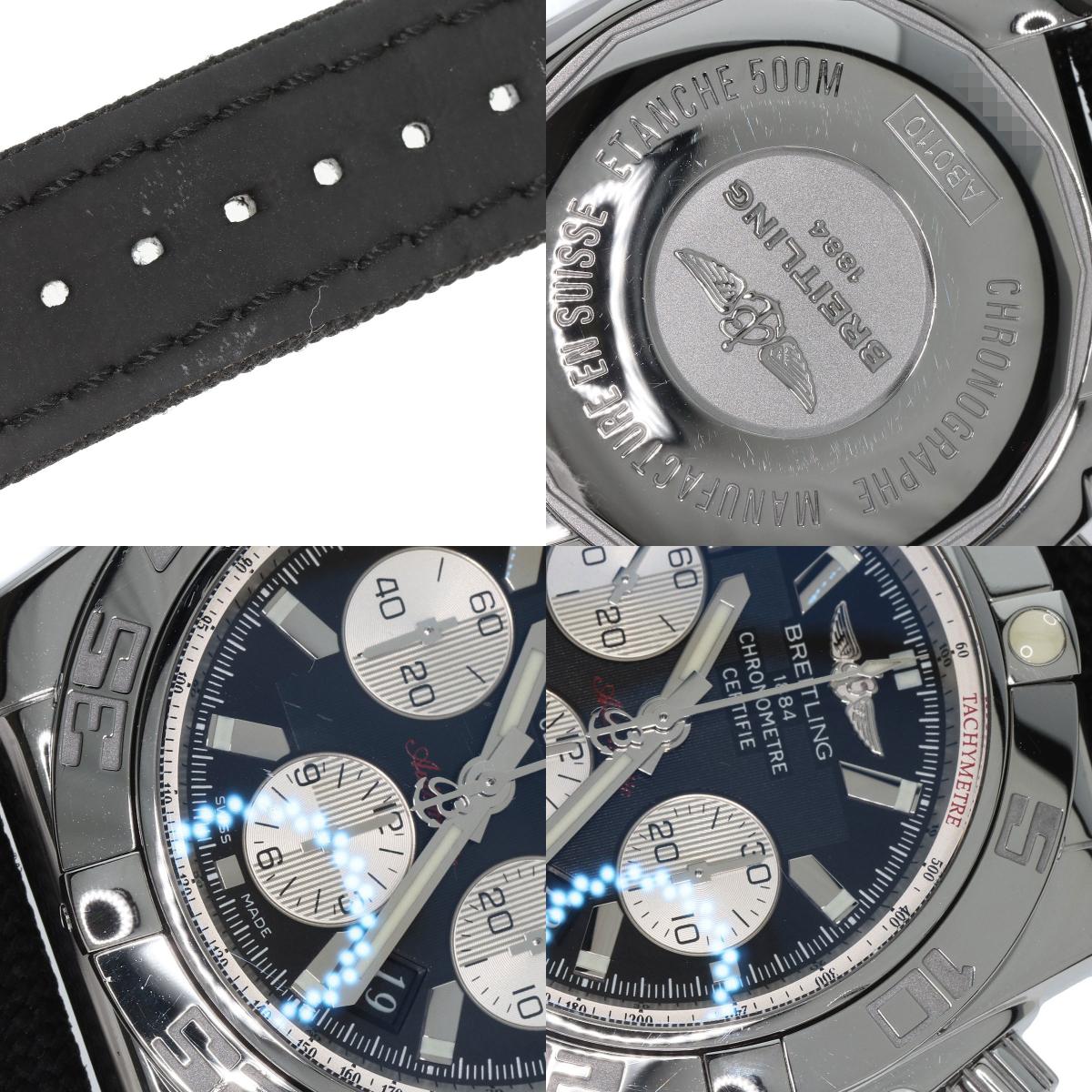 BREITLING Chrono mat 44 Watches AB0110 Stainless Steel/Canvas mens