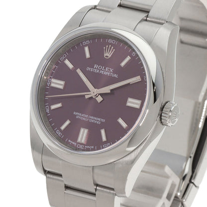 ROLEX Oyster Perpetual 36 Red Grape Watches 116000 Stainless Steel/Stainless Steel mens