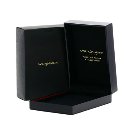 Carrera y Carrera Angel ribbon motif Necklace K18 Yellow Gold Ladies [Used]