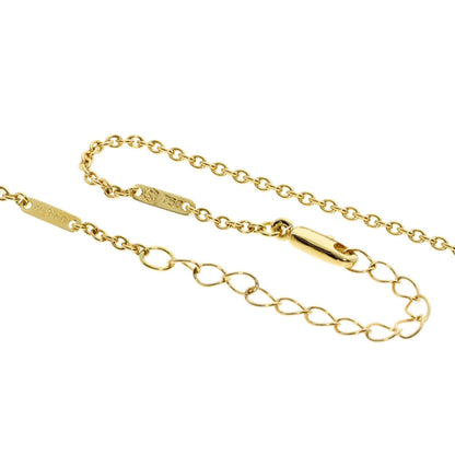 Carrera y Carrera Angel ribbon motif Necklace K18 Yellow Gold Ladies [Used]