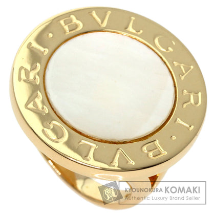 BVLGARI BVLGARI BVLGARI white shell Ring K18 Yellow Gold Ladies [Used]