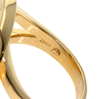 BVLGARI BVLGARI BVLGARI white shell Ring K18 Yellow Gold Ladies [Used]