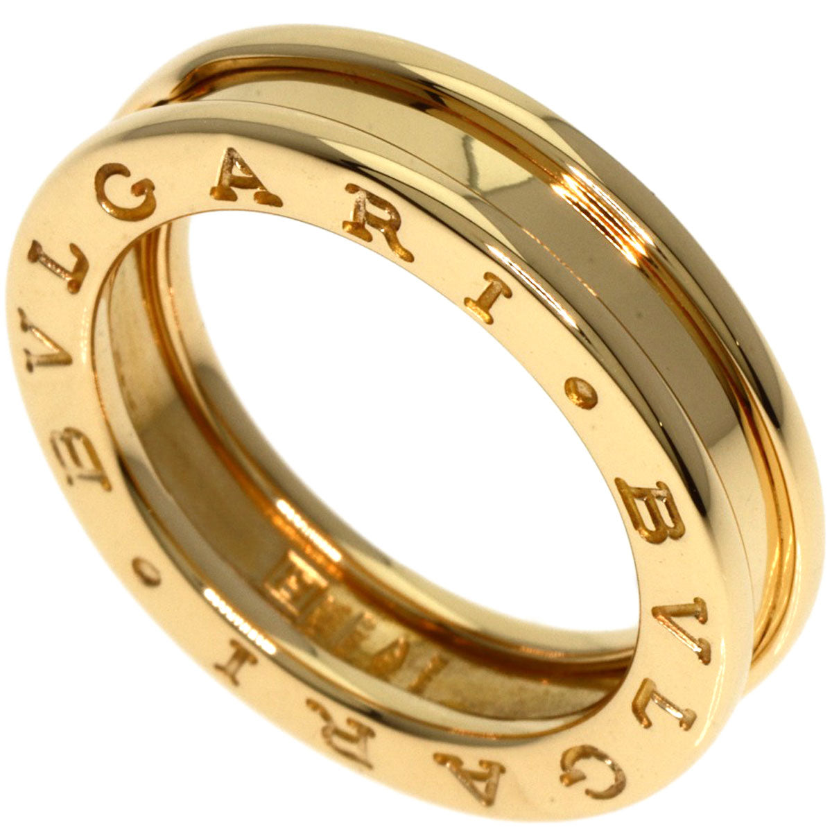 BVLGARI   Ring B.zero1 1 band XS #50 K18 Yellow Gold Ladies