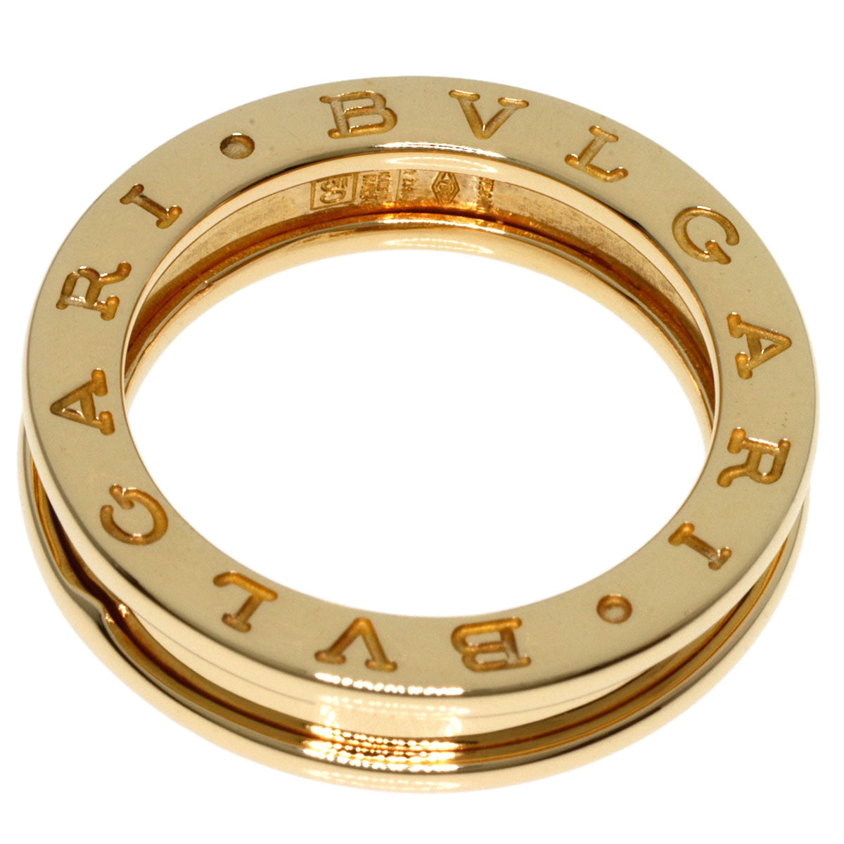 BVLGARI   Ring B.zero1 1 band XS #50 K18 Yellow Gold Ladies