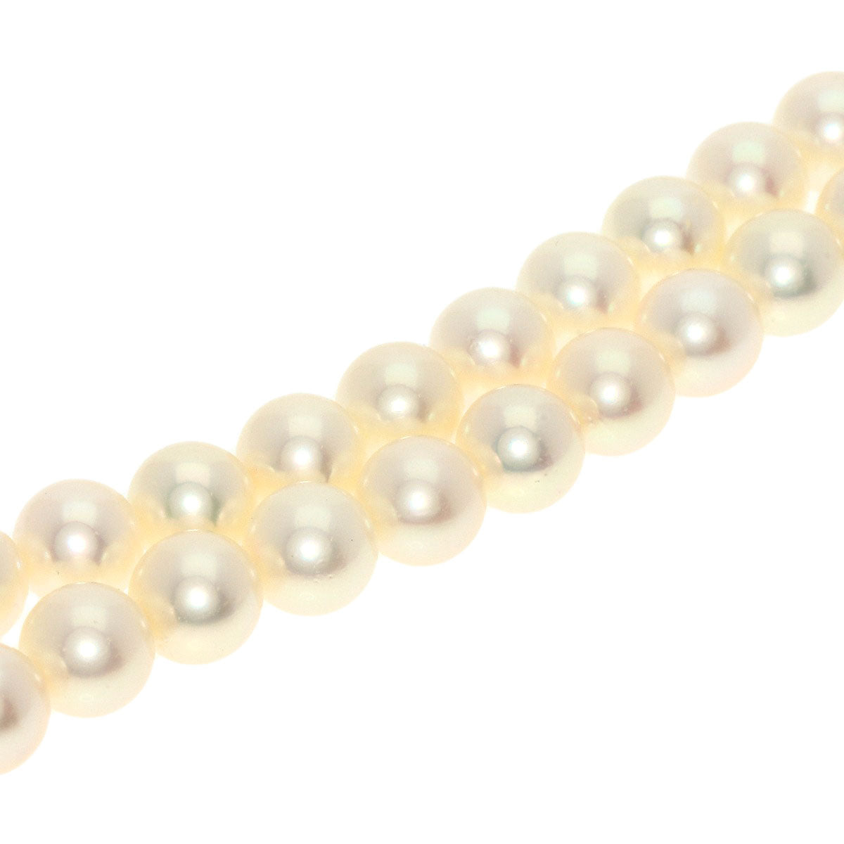 MIKIMOTO Pearl Pearl Long Necklace K14 Yellow Gold Ladies [Used]