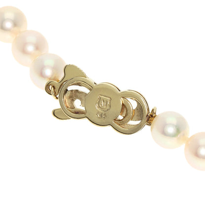 MIKIMOTO Pearl Pearl Long Necklace K14 Yellow Gold Ladies [Used]
