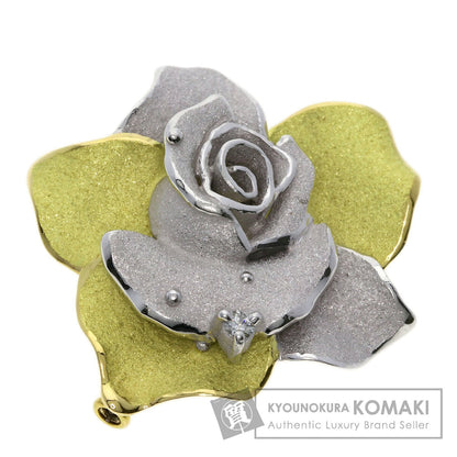 SHUN TAMURA   Brooch Diamond K18 White Gold 18K Yellow GoldLadies
