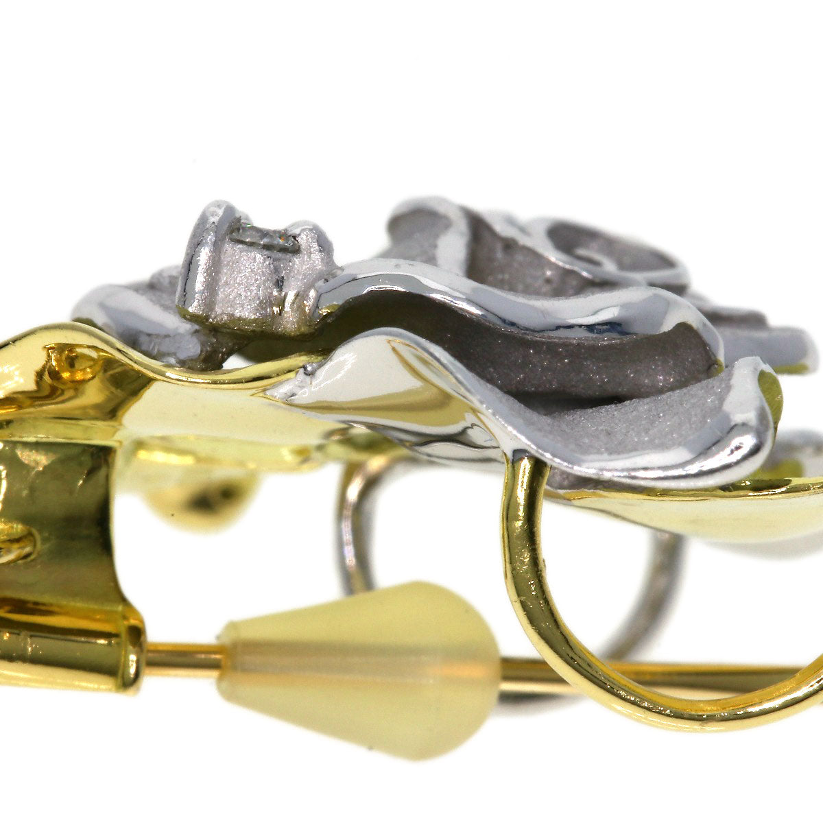 SHUN TAMURA   Brooch Diamond K18 White Gold 18K Yellow GoldLadies