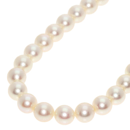 MIKIMOTO Pearl Pearl Necklace K14 White Gold Ladies [Used]