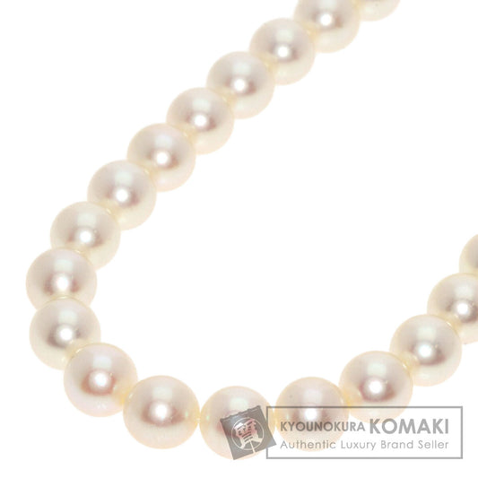 MIKIMOTO Pearl Pearl Necklace K14 White Gold Ladies [Used]
