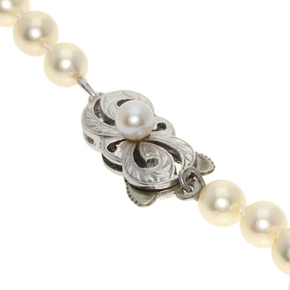 MIKIMOTO   Necklace Pearl Pearl Silver Ladies