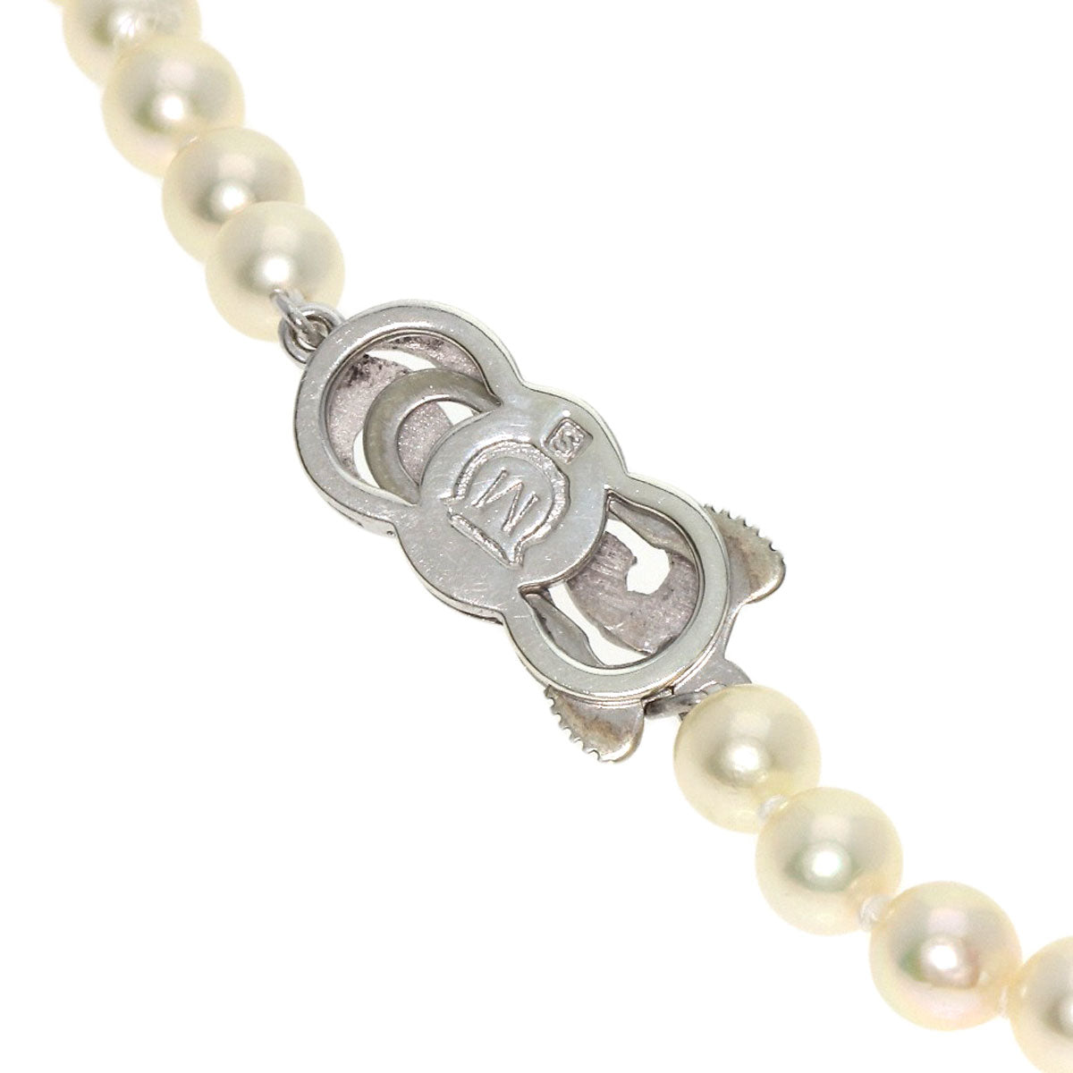 MIKIMOTO   Necklace Pearl Pearl Silver Ladies