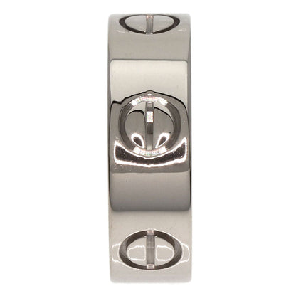 CARTIER   Ring love ring #47 K18 White Gold Ladies