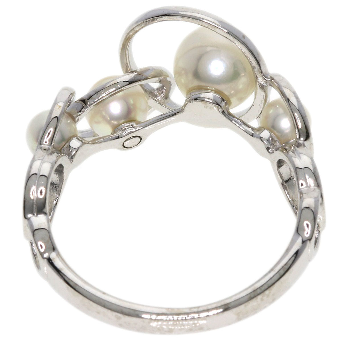 TASAKI   Ring Enima Akoya Pearl K18 White Gold Ladies