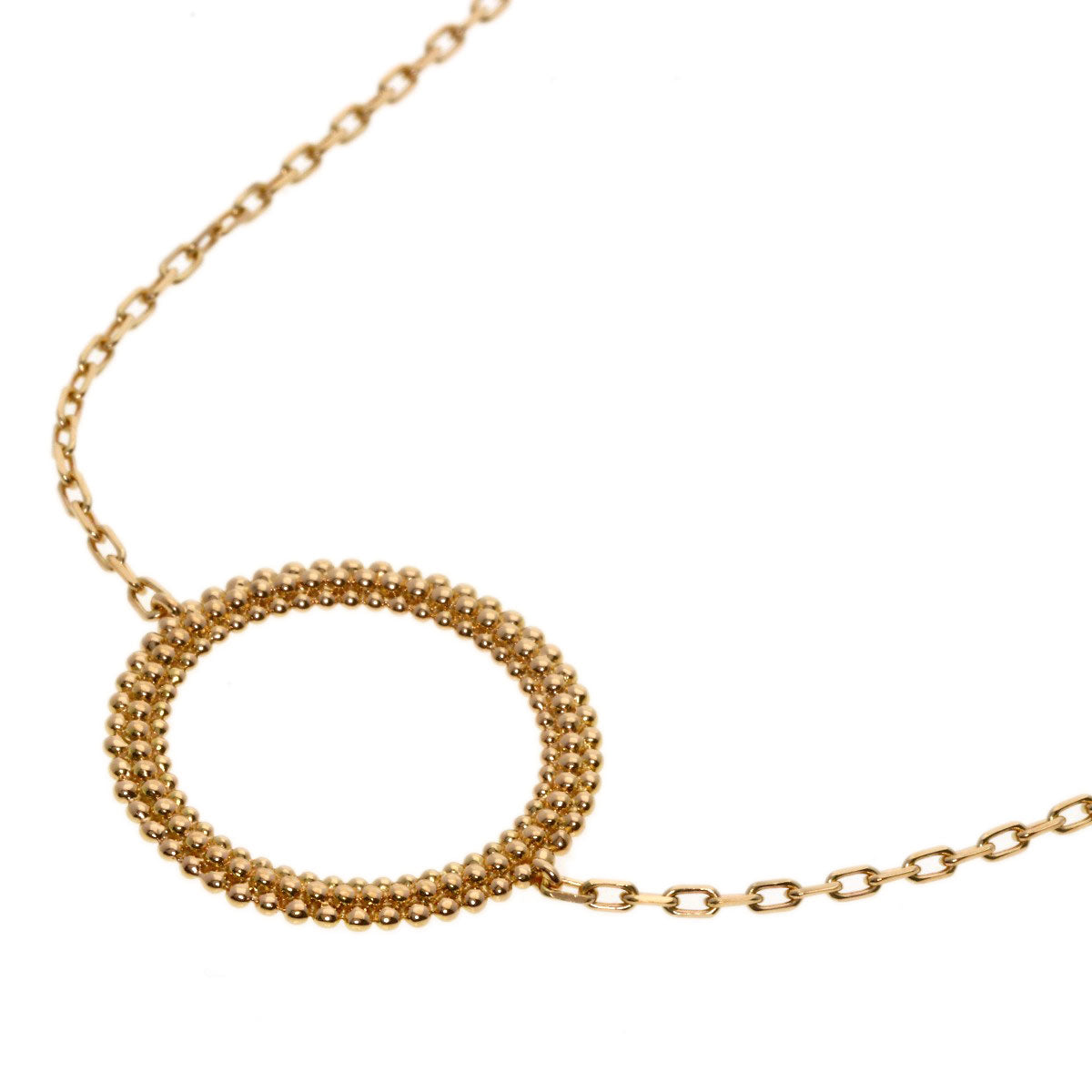 MAUBOUSSIN Le Premier Jour Long Necklace Necklace K18 Pink Gold Ladies [Used]