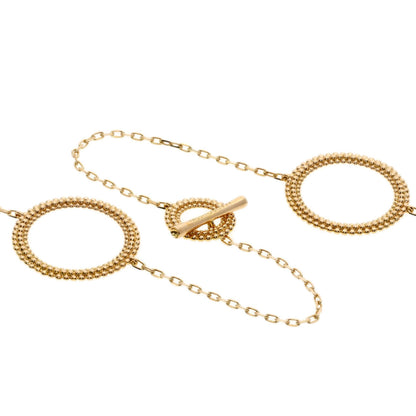 MAUBOUSSIN Le Premier Jour Long Necklace Necklace K18 Pink Gold Ladies [Used]