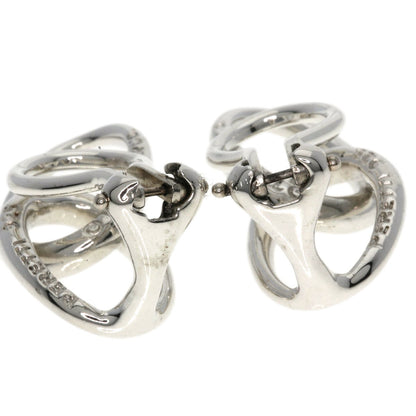 TIFFANY&Co.   Earring Double loop Silver Ladies