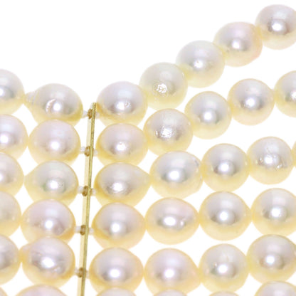 MIKIMOTO Akoya pearl Pearl Bracelet K18 Yellow Gold Ladies [Used]