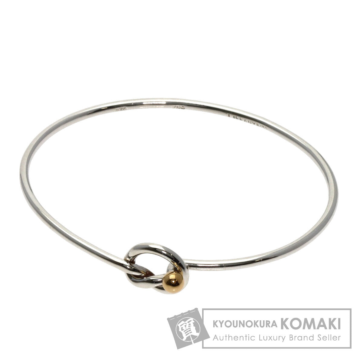 TIFFANY&Co.   Bracelet Love knot Silver 18K Yellow GoldLadies