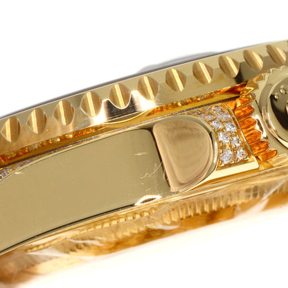 ROLEX GMT Master 2 Baguette Diamond Ruby Sapphire Watches 116758SARU K18 Yellow Gold/18K Yellow Gold mens