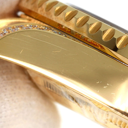 ROLEX GMT Master 2 Baguette Diamond Ruby Sapphire Watches 116758SARU K18 Yellow Gold/18K Yellow Gold mens