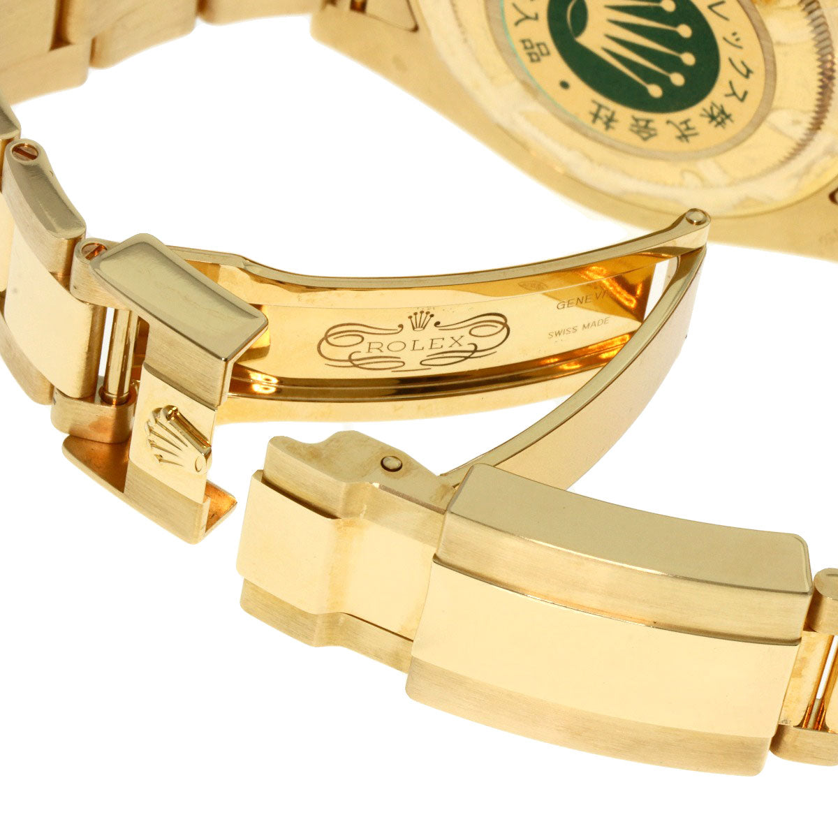 ROLEX GMT Master 2 Baguette Diamond Ruby Sapphire Watches 116758SARU K18 Yellow Gold/18K Yellow Gold mens