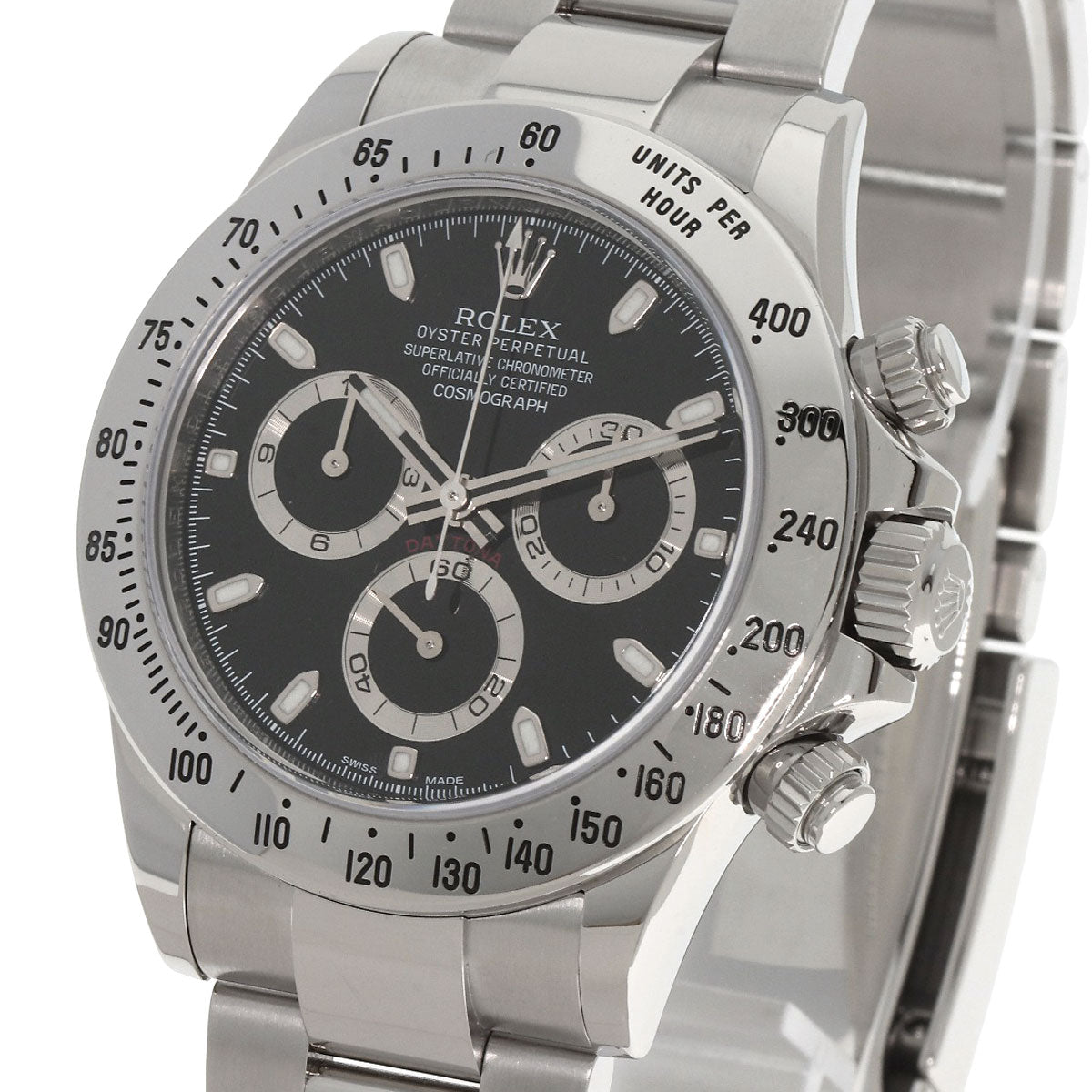 ROLEX Cosmograph Daytona Watches 116520 Stainless Steel/Stainless Steel mens