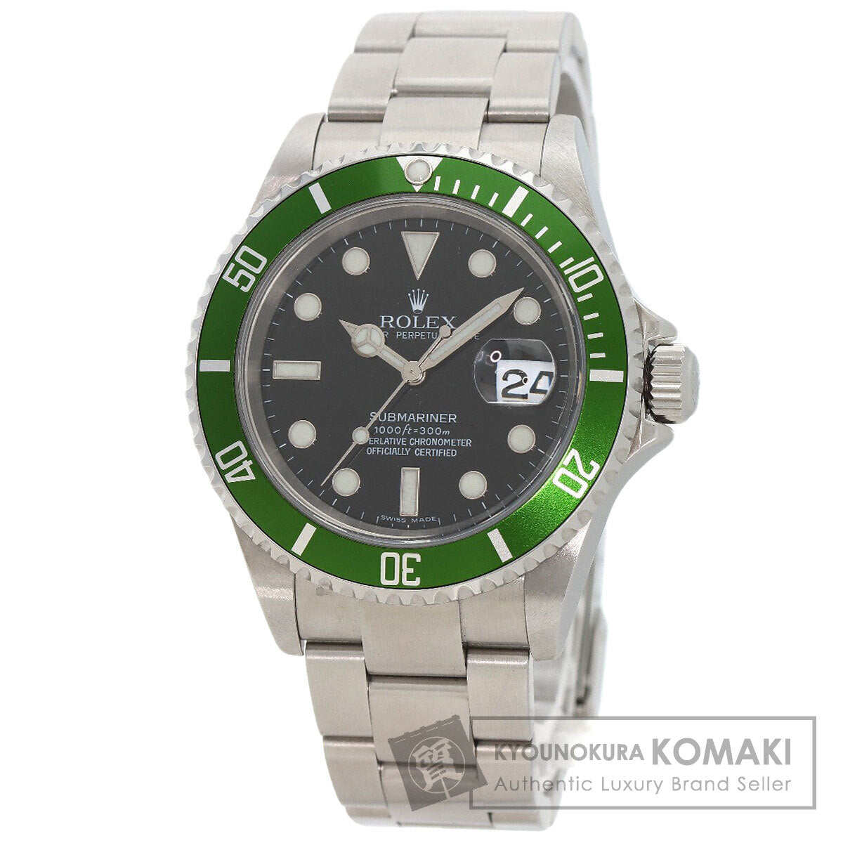 ROLEX Submarina Date Watches 16610LV Stainless Steel/Stainless Steel mens