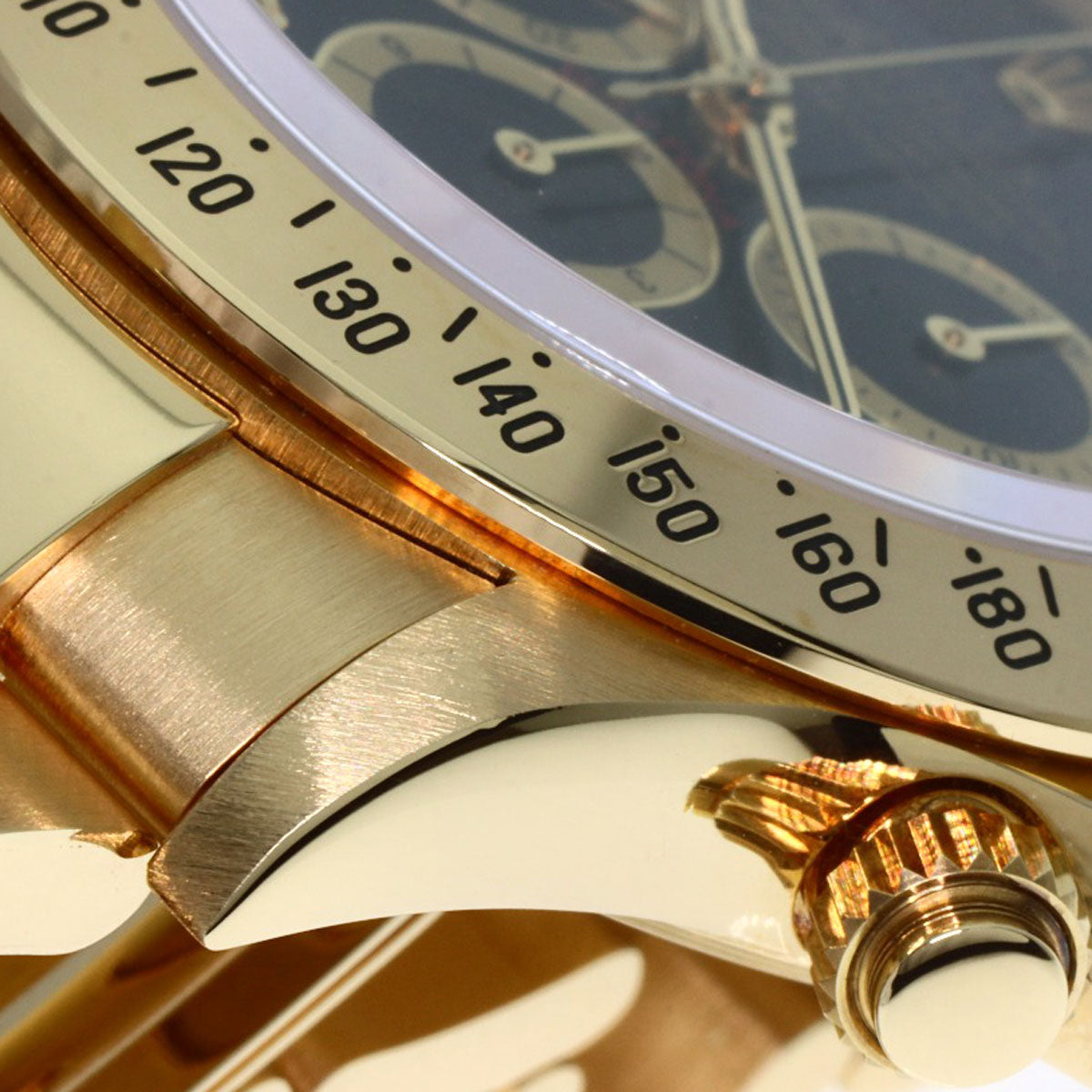 ROLEX Cosmograph Daytona 8P Diamond Watches 16528G K18 Yellow Gold/18K Yellow Gold mens