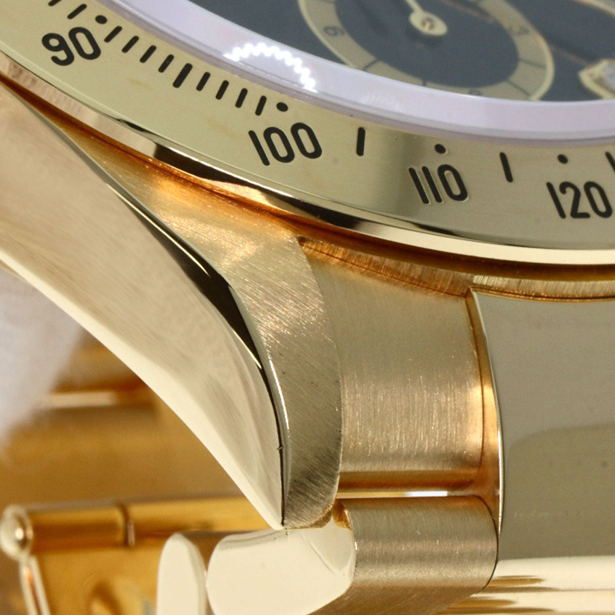 ROLEX Cosmograph Daytona 8P Diamond Watches 16528G K18 Yellow Gold/18K Yellow Gold mens