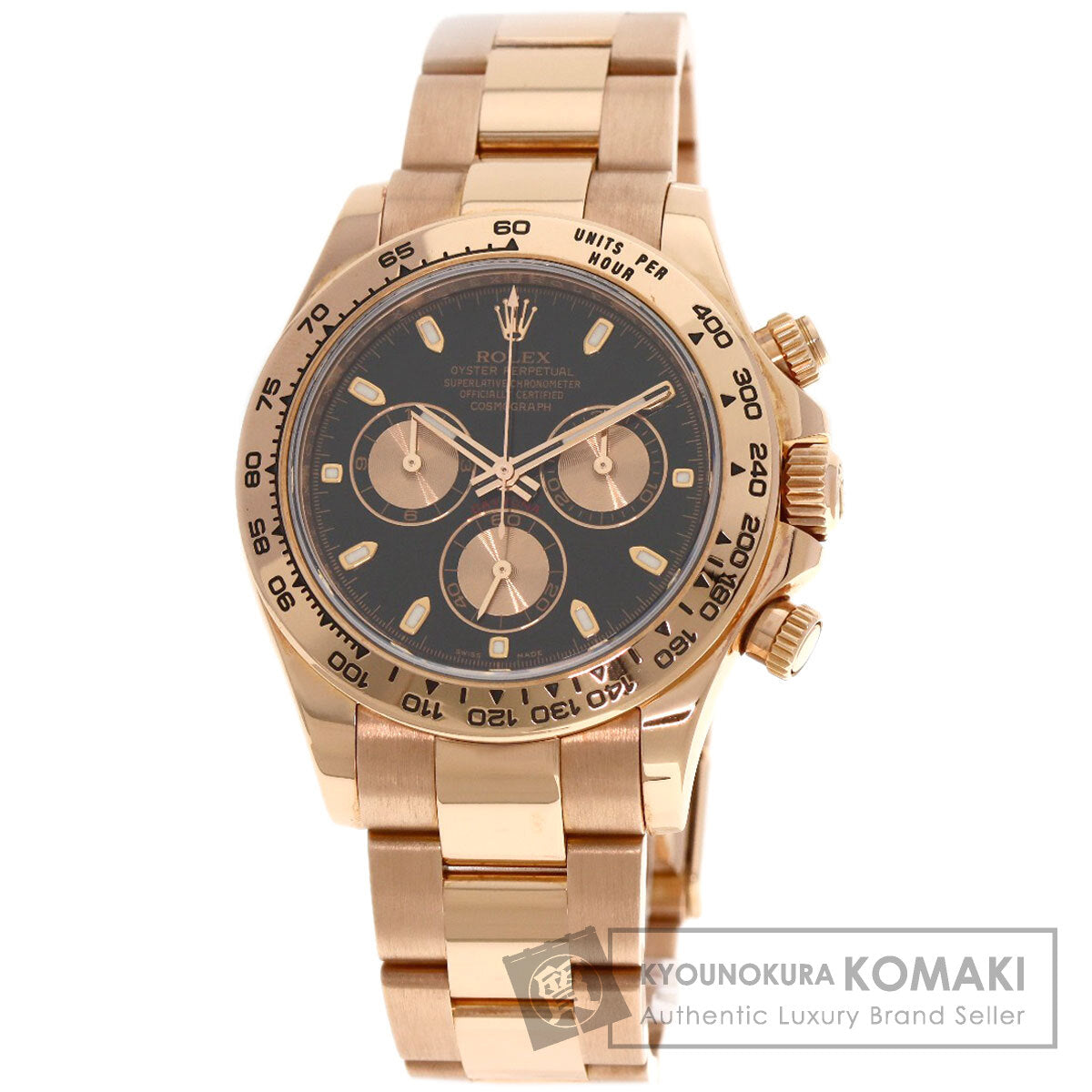 ROLEX Cosmograph Daytona Watches 116505 K18 Pink Gold/18K Pink Gold mens