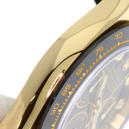 ROLEX Cosmograph Daytona 8P Diamond Watches 116518LNG K18 Yellow Gold/Rubber mens