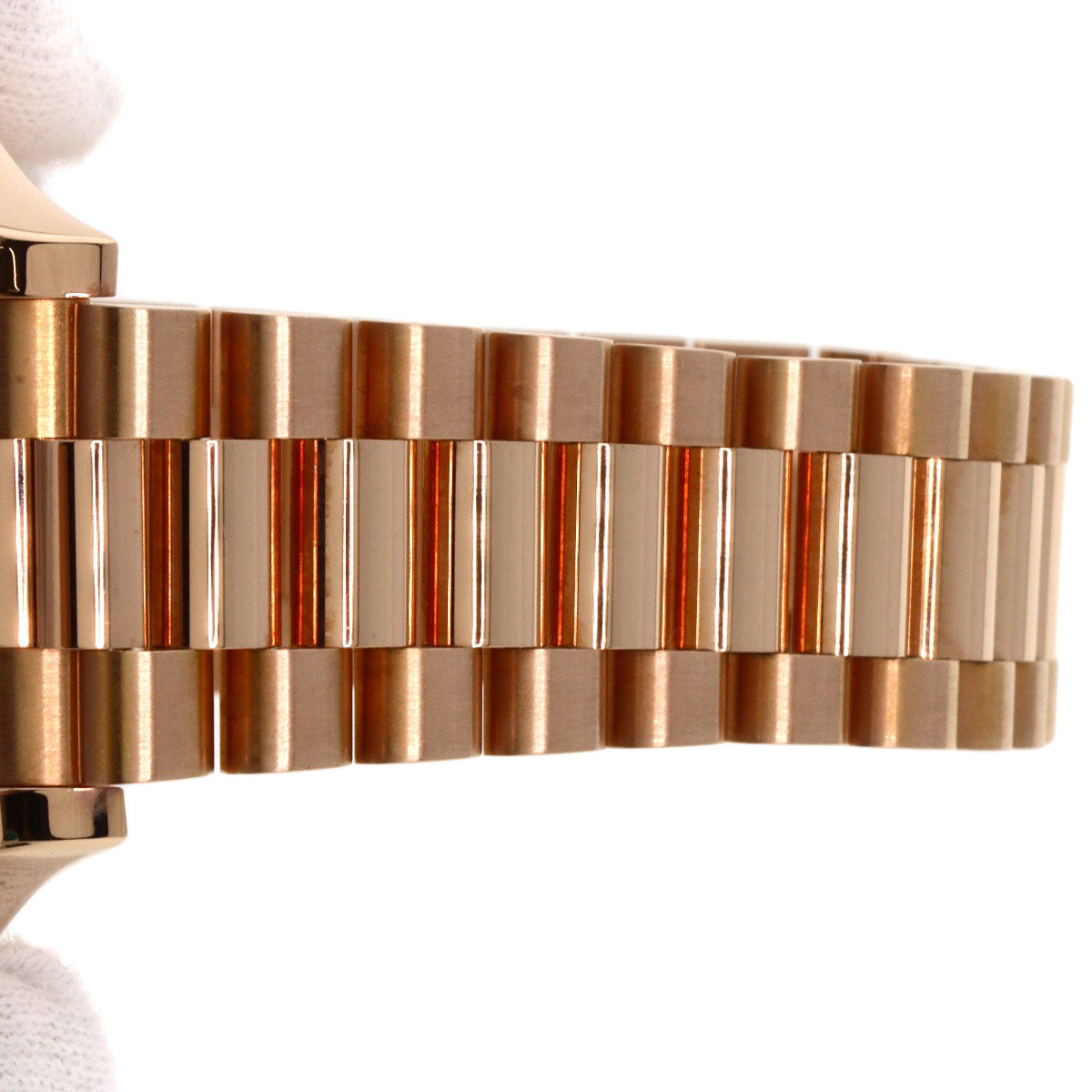 ROLEX Day-Date 2 Diamond 2PRuby Watches 218235BG K18 Pink Gold/18K Pink Gold mens