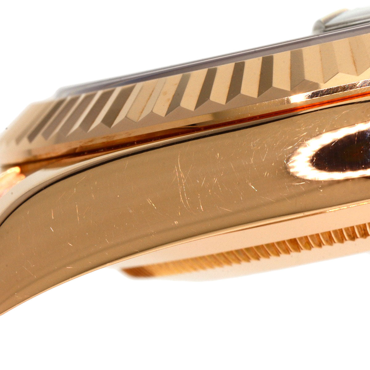 ROLEX Day-Date 2 Diamond 2PRuby Watches 218235BG K18 Pink Gold/18K Pink Gold mens