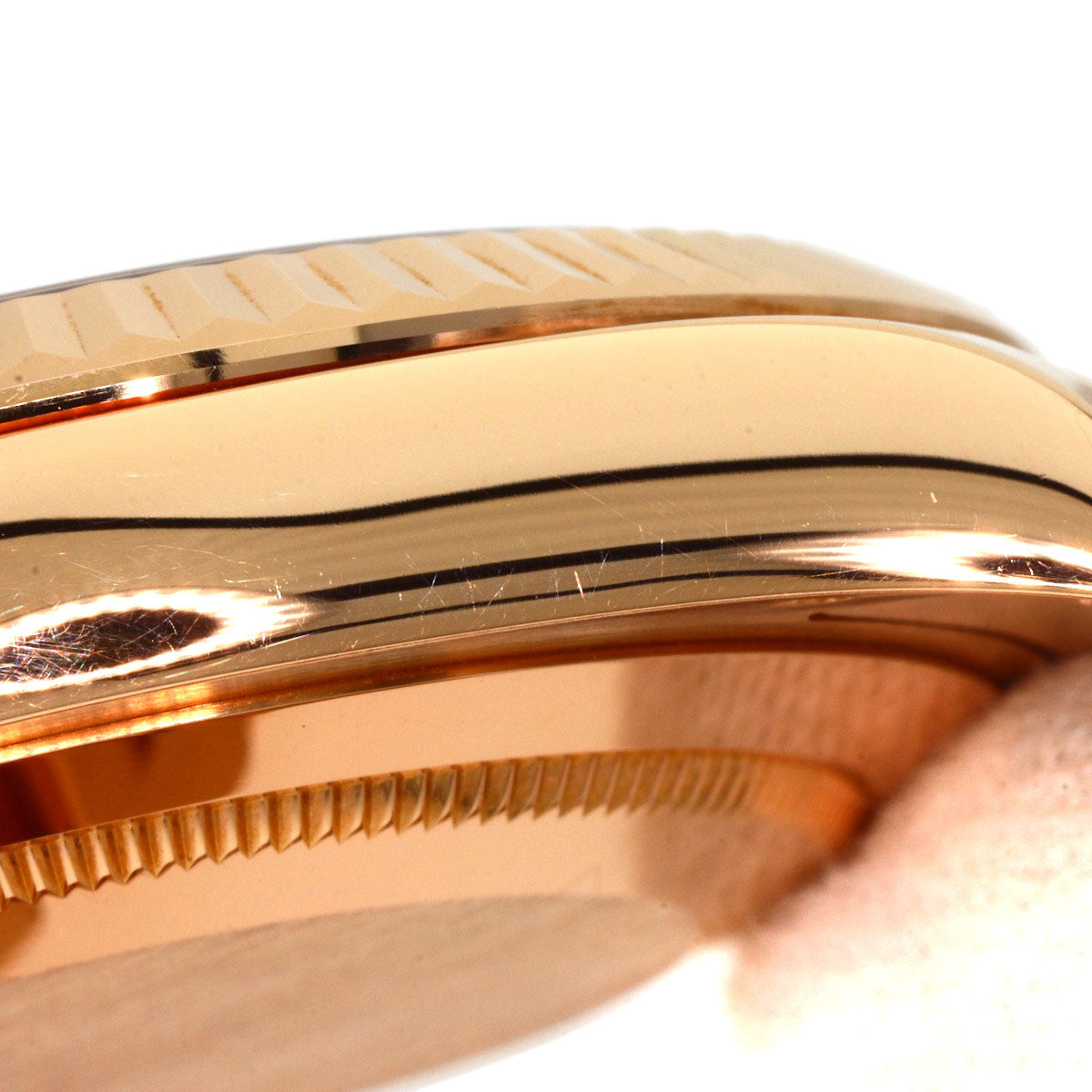 ROLEX Day-Date 2 Diamond 2PRuby Watches 218235BG K18 Pink Gold/18K Pink Gold mens